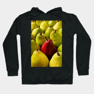 Red And Green Pears Hoodie